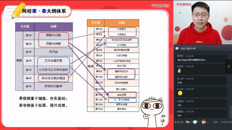 20252020寒假张新刚五年级数学目标A+班|焦圣希 18818568866