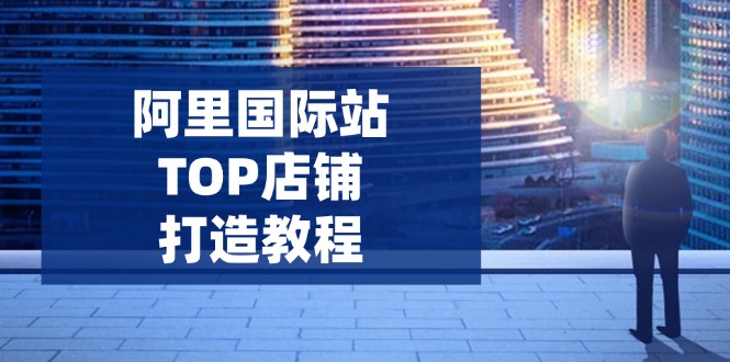 阿里国际站TOP店铺打造教程：涵盖平台到高阶，解决运营难题，提升询盘【焦圣希18818568866】