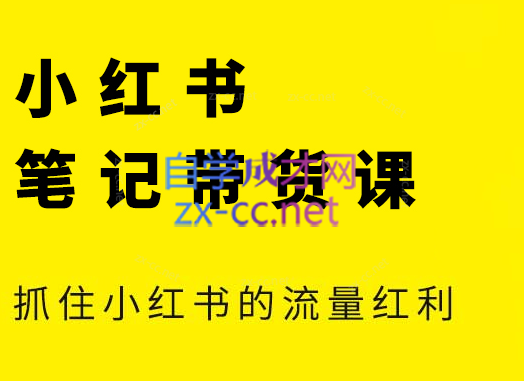 张宾·小红书笔记带货课(更新24年7月)