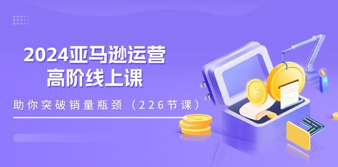 2024亚马逊运营-高阶线上课，助你突破销量瓶颈(228节课